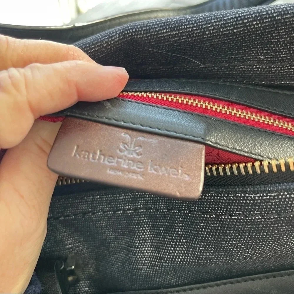 Katherine Kwei New York Eternity Knot Satchel Bag